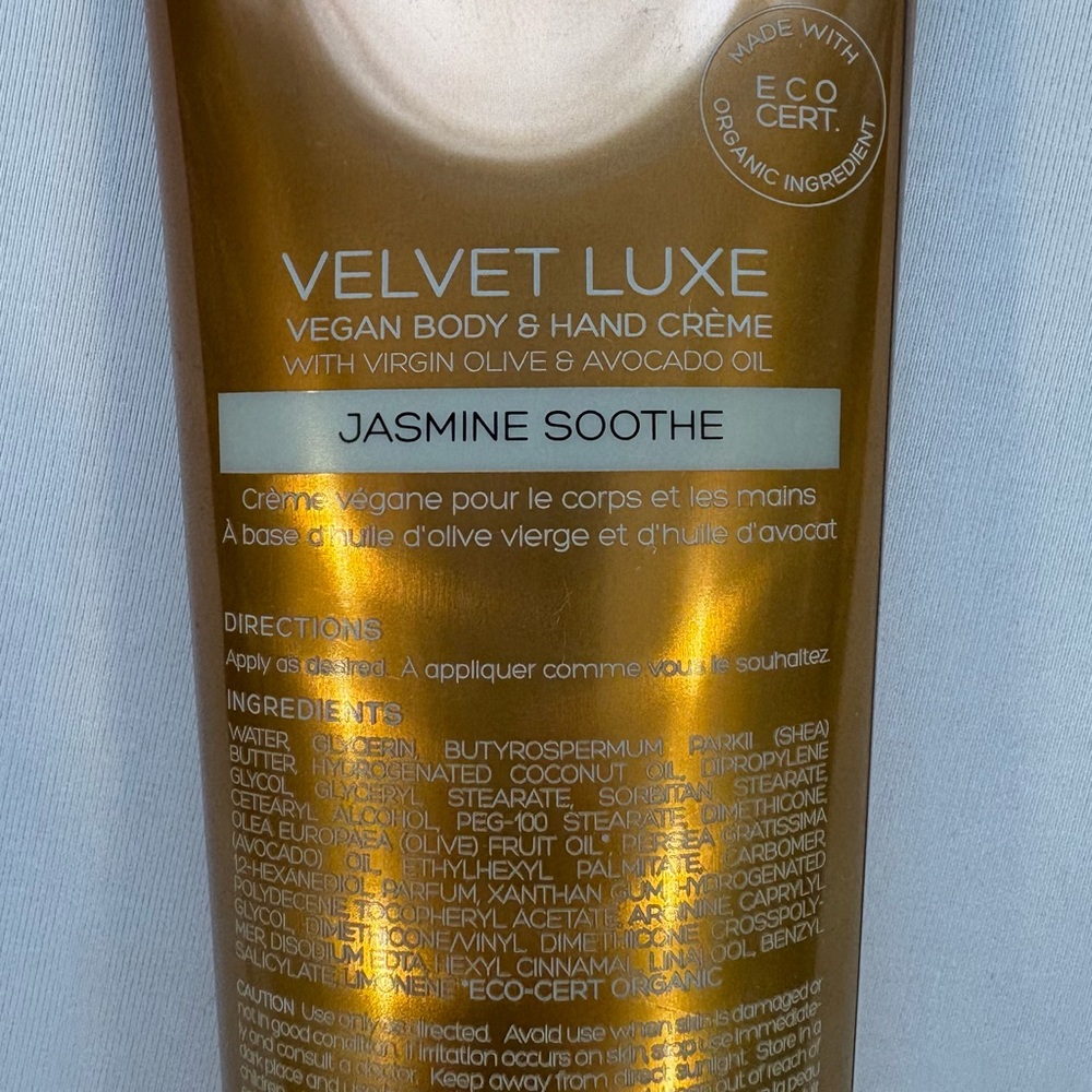 VOESH Velvet Luxe Jasmine Soothe Vegan Body and Hand Creme 8.5oz - Picture 5 of 7